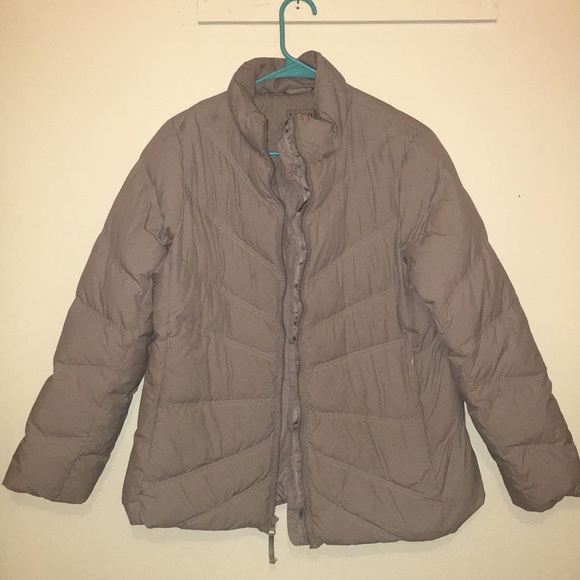 L.L. Bean Jackets & Blazers - L.L. Bean goose down puff jacket gray M
